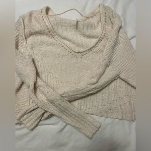 Free People Cropped Sweater | Size S